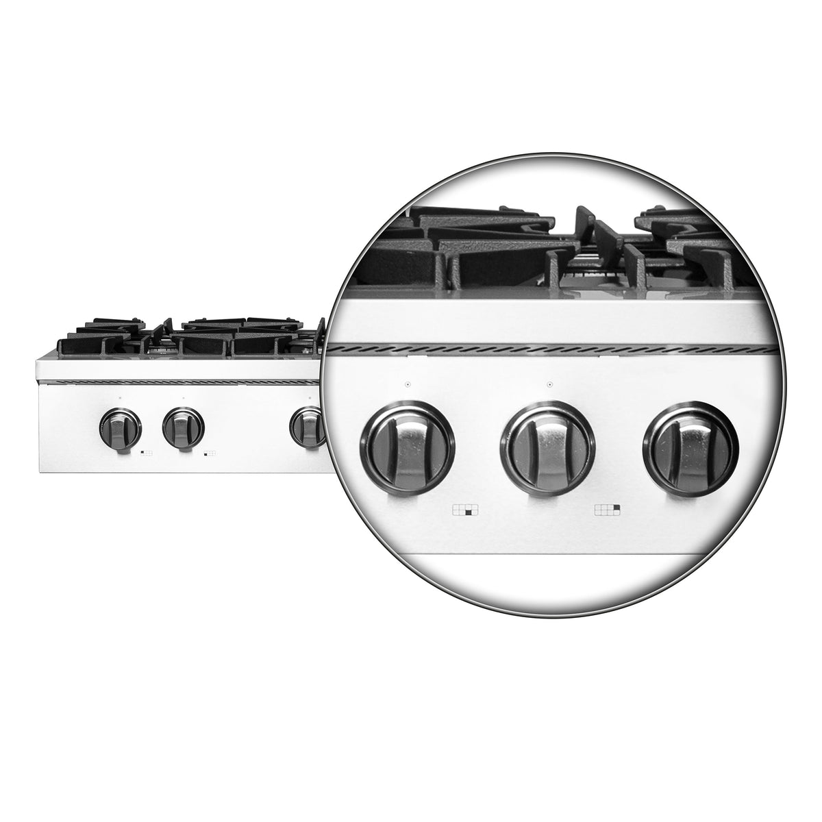 Forno 2-Piece Appliance Package - 48-Inch Lseo Gas Rangetop & Wall Oven in Stainless Steel