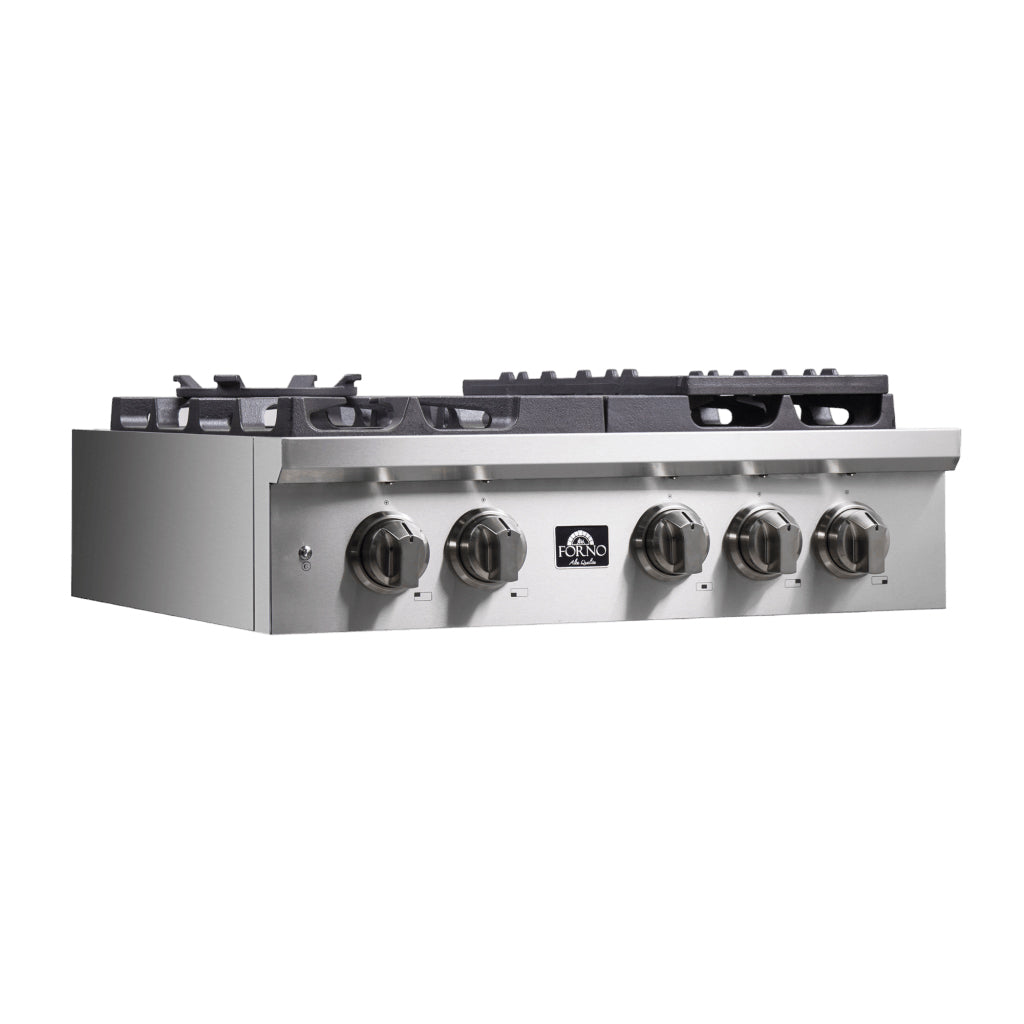 Forno Spezia 30-inch gas rangetop FCTGS5751-30 - control knobs