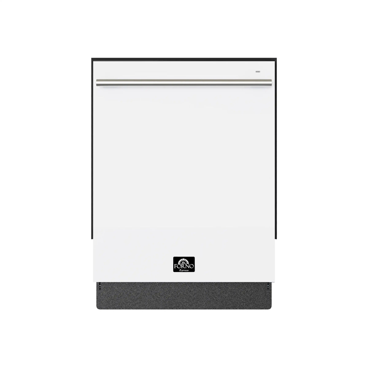 Forno Romano Espresso 24-Inch Built-In Dishwasher in White with Stainless Steel Trim (FDWBI8035-24WHT)