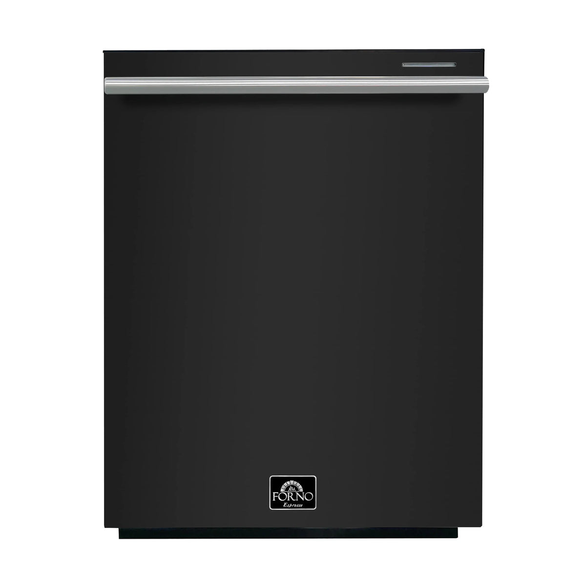 Forno 5-Piece Appliance Package - 30-Inch Induction Range, Under Cabinet Range Hood, French Door Refrigerator, Dishwasher, and 30-Inch Microwave Drawer in Black with Stainless Steel Trim