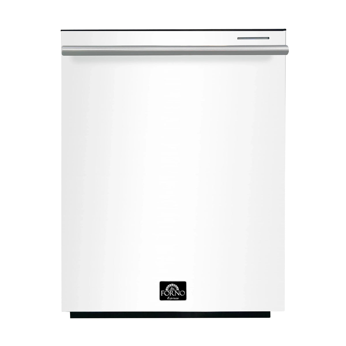 Forno 3-Piece Appliance Package - 30-Inch Leonardo Espresso Electric Range, Refrigerator, & Dishwasher in White with Stainless Steel Trim (FBDL-007-03US)
