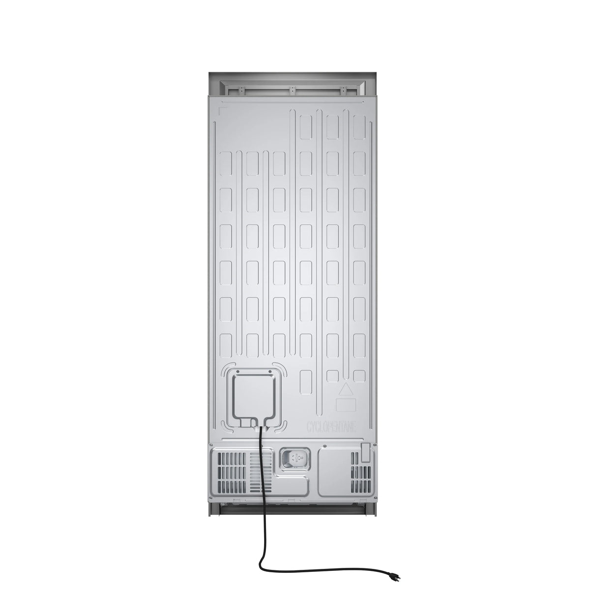Forno Maderno 28-Inch Convertible Built-In Refrigerator/Freezer with 4-Inch Decorative Grille Trim, 13.6 cu.ft., Right Hinge in Stainless Steel (FFFFD1722-32RS)
