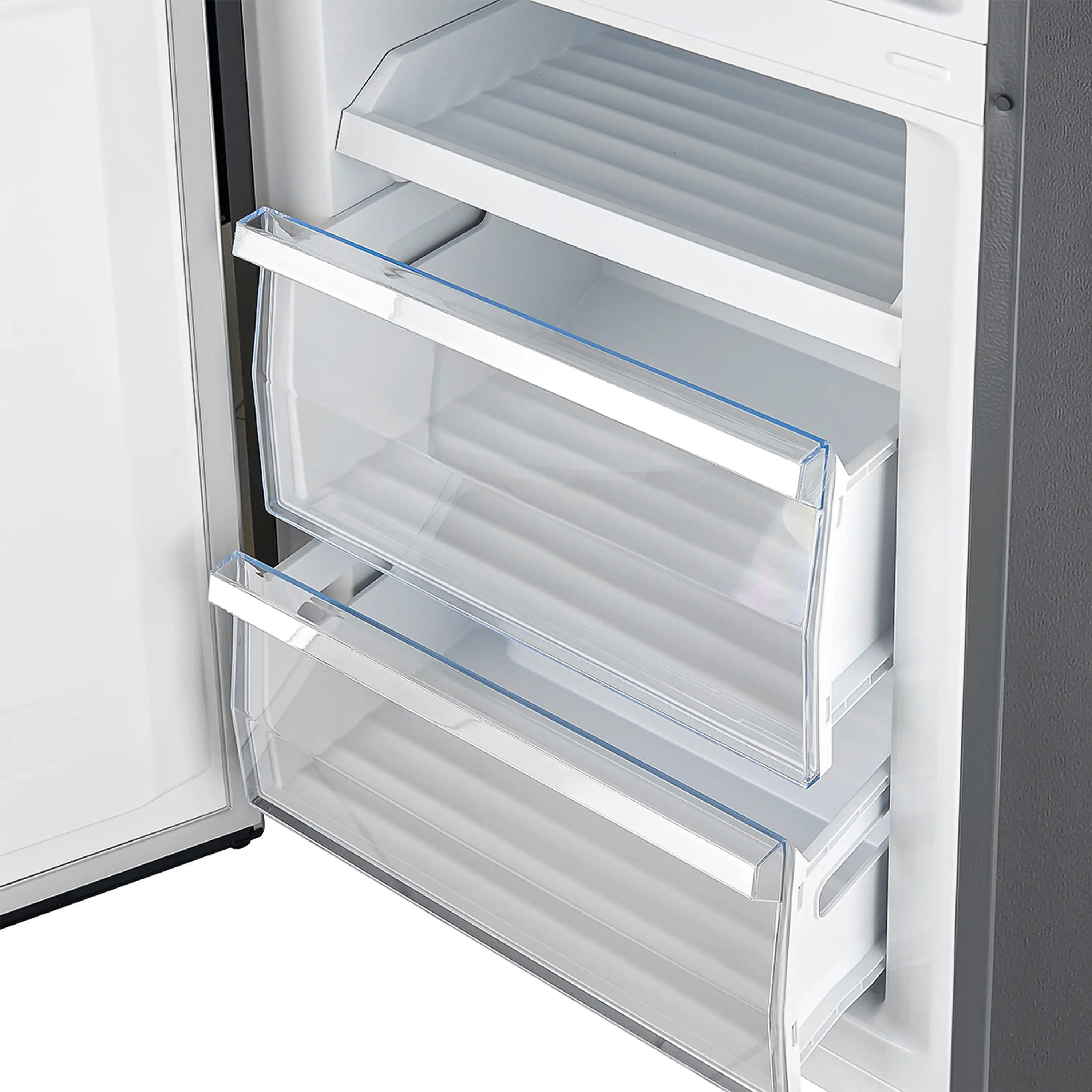 Forno Guardia 24-Inch  10.8 cu.ft. Bottom Freezer Left Swing Door Refrigerator in Stainless Steel (FFFFD1778-24LS)