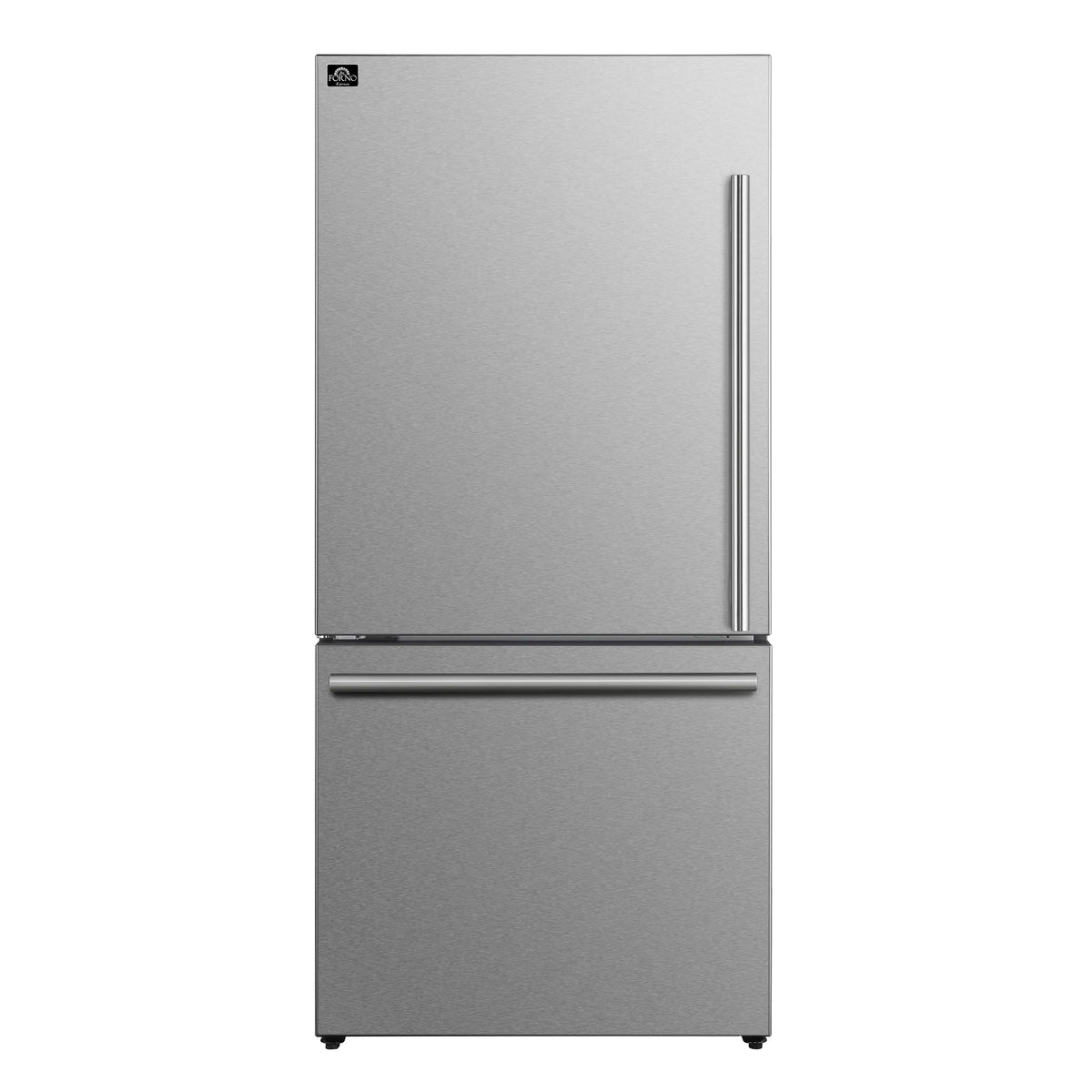 Forno 2-Piece Appliance Package - 30-Inch Electric Range and 31-Inch Refrigerator, Left Hinge in Stainless Steel (FBDL-003-04US)