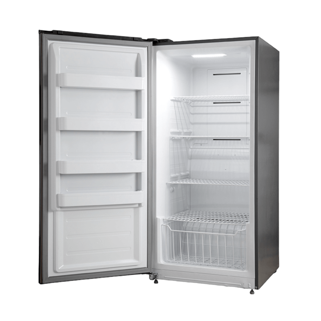 Forno 28-Inch Rizzuto Pro-Style Refrigerator / Freezer, Left Hinge, 13.8 cu.ft. in Stainless Steel (FFFFD1933-28LS)