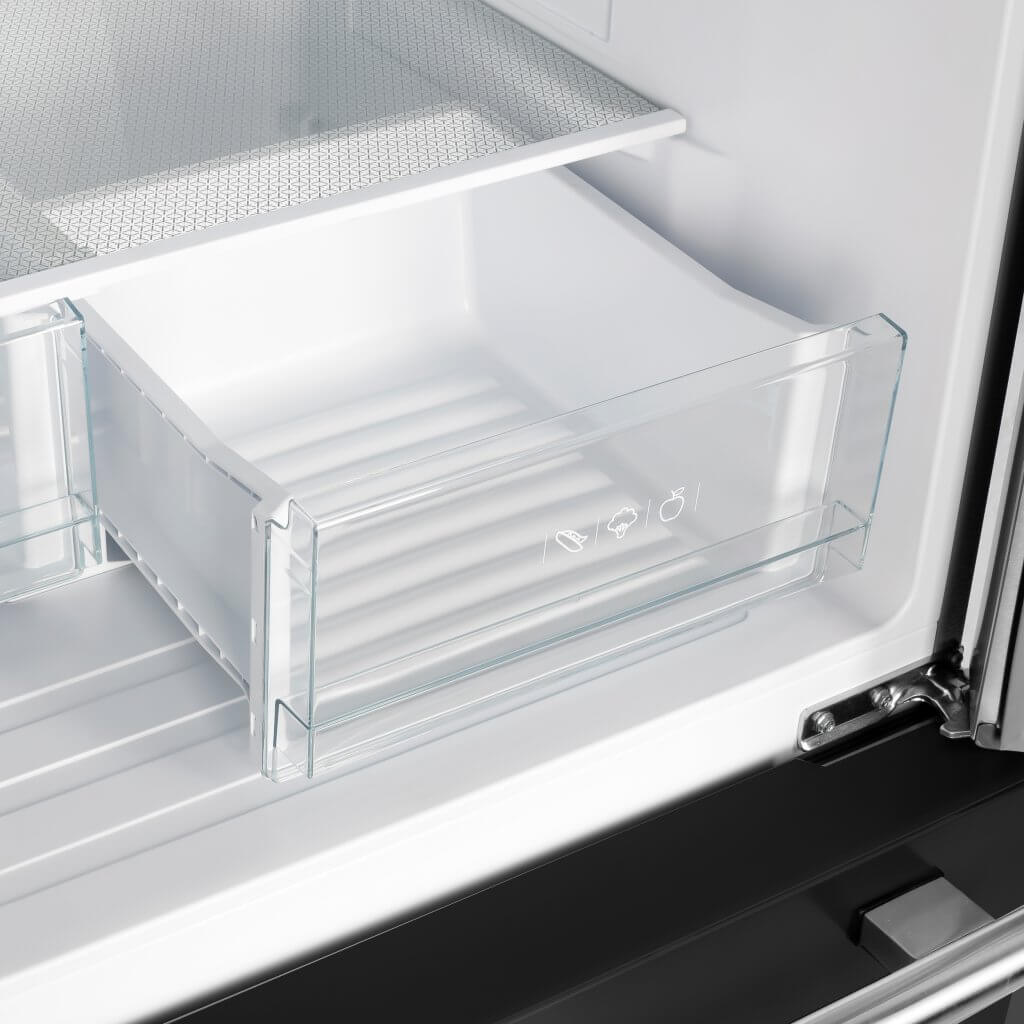 Forno 2-Piece Appliance Package - 30-Inch Induction Range and 30-Inch French Door Refrigerator in Black with Stainless Steel Trim (FBDL-015-15CAUS)