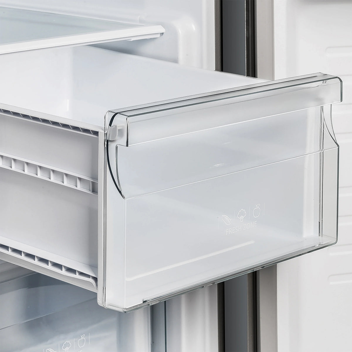 Forno 33-Inch Salerno Side-by-Side Counter Depth Refrigerator 15.6 Cu. Ft. in Stainless Steel with Professional Handle & 4” Decorative Grille (FFRBI1805-37SG)