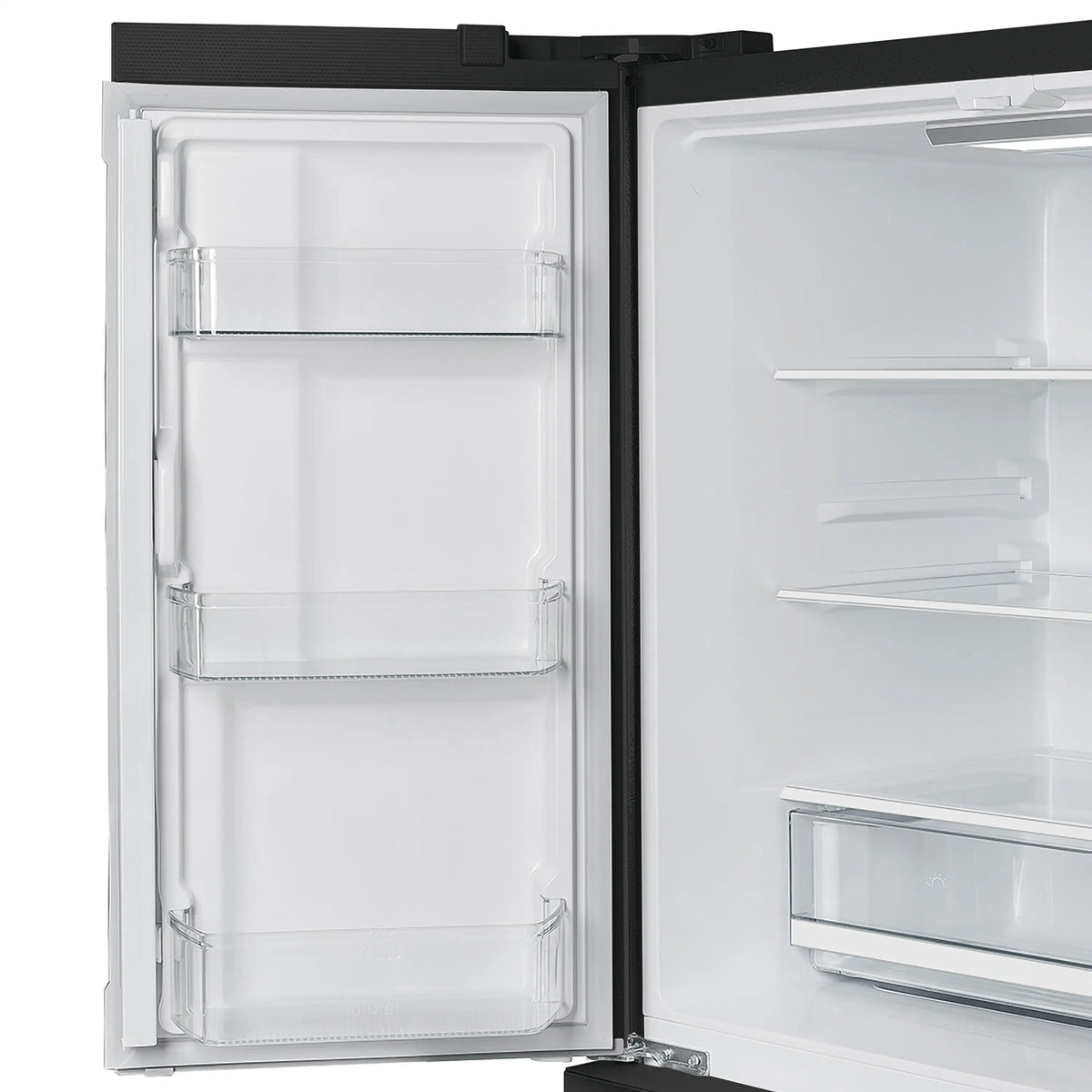 Forno 3-Piece Appliance Package - 30-Inch Induction Range, French Door Refrigerator, and Dishwasher in Black with Antique Brass Trim