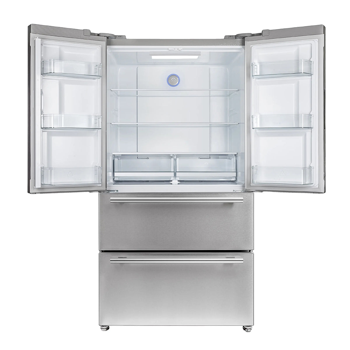 Forno 2-Piece Appliance Package - 30-Inch Electric Range and 36-Inch French Door Refrigerator in Stainless Steel (FBDL-013-03CAUS)