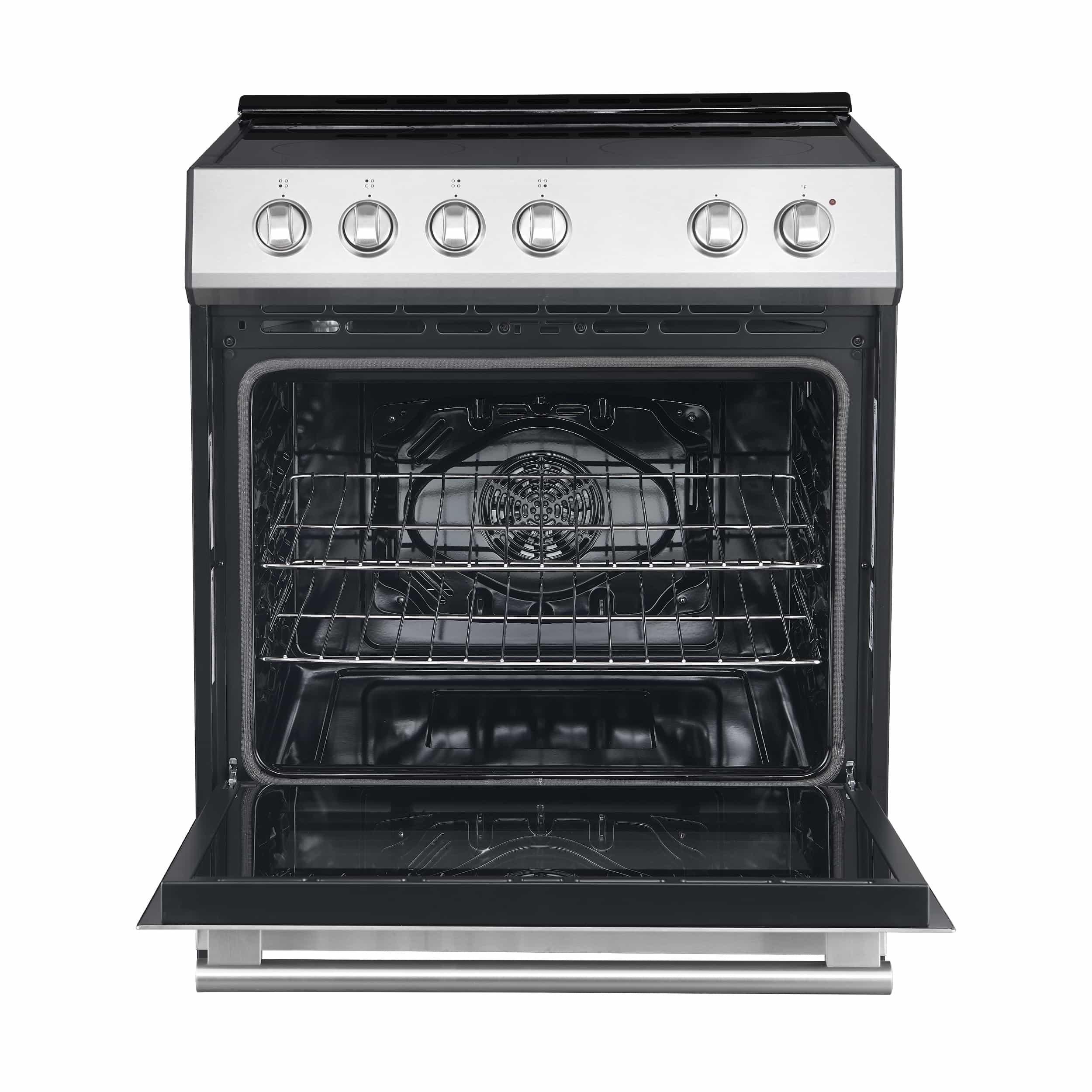 Forno Leonardo Espresso 30-Inch Electric Range with 5.0 cu. Ft. Electric Oven in Stainless Steel (FFSEL6012-30)