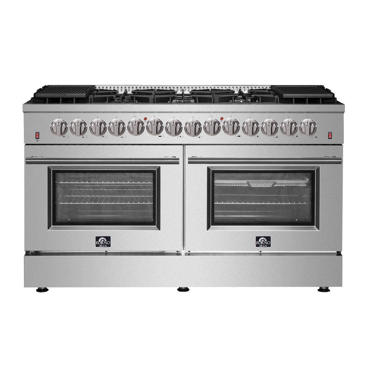 Forno Galiano 60-inch dual fuel range FFSGS6156-60 - front