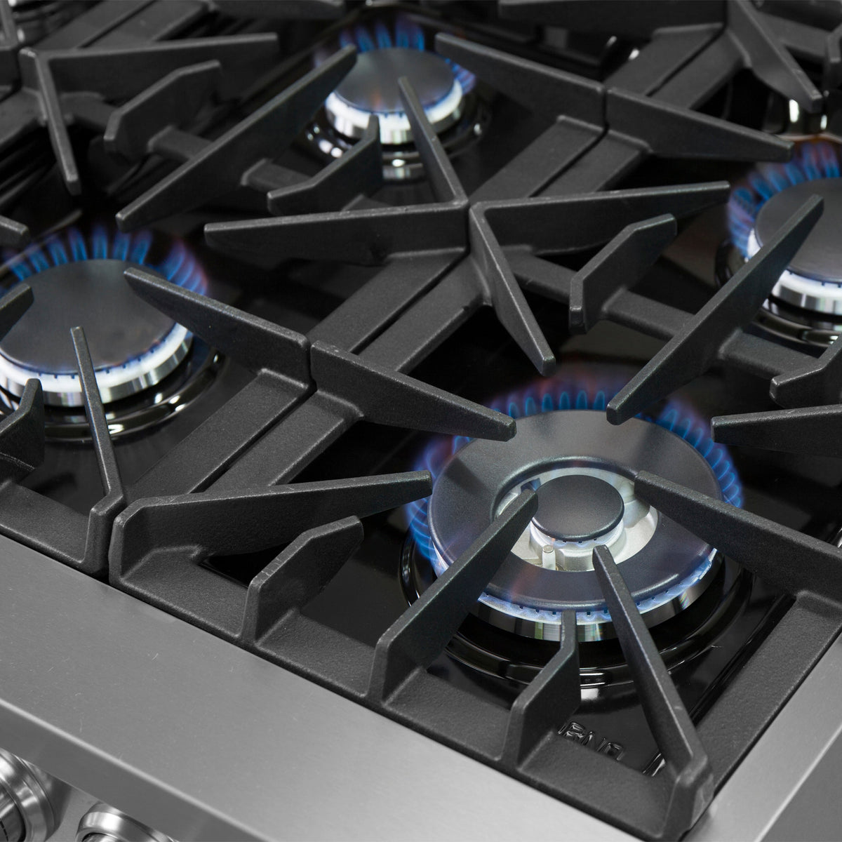 Forno Galiano 60-inch dual fuel range FFSGS6156-60 - cooktop grates