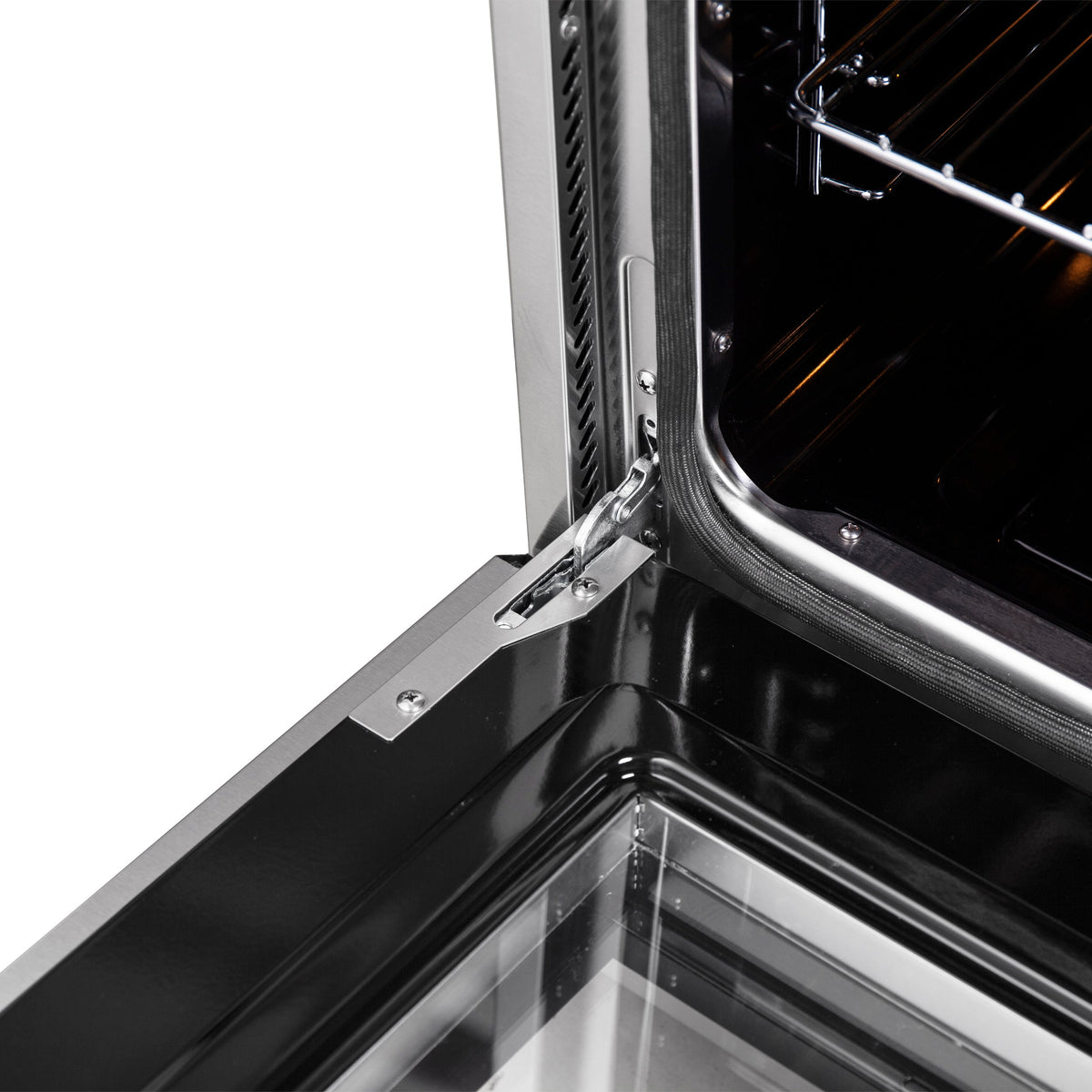 Forno Galiano 60-inch dual fuel range FFSGS6156-60 - door hinge
