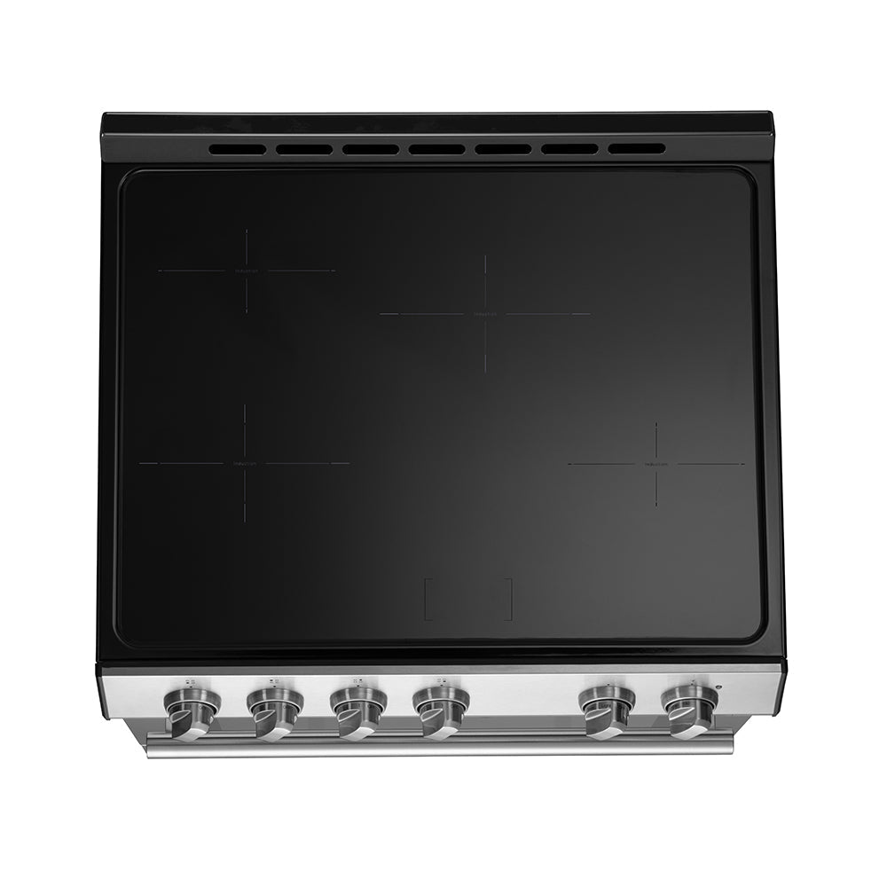 Forno 2-Piece Appliance Package - 30-Inch Induction Range and 31-Inch Refrigerator, Left Hinge in Stainless Steel (FBDL-014-02CAUS)
