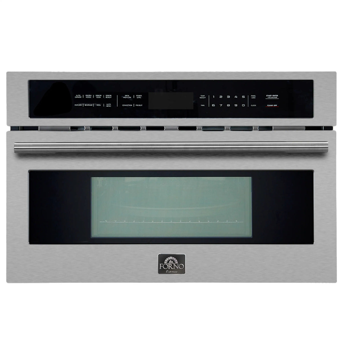 Forno 2-Piece Appliance Package - 30-Inch Single Wall Oven and 30-Inch Microwave in Stainless Steel (FBDL-025-01CAUS)