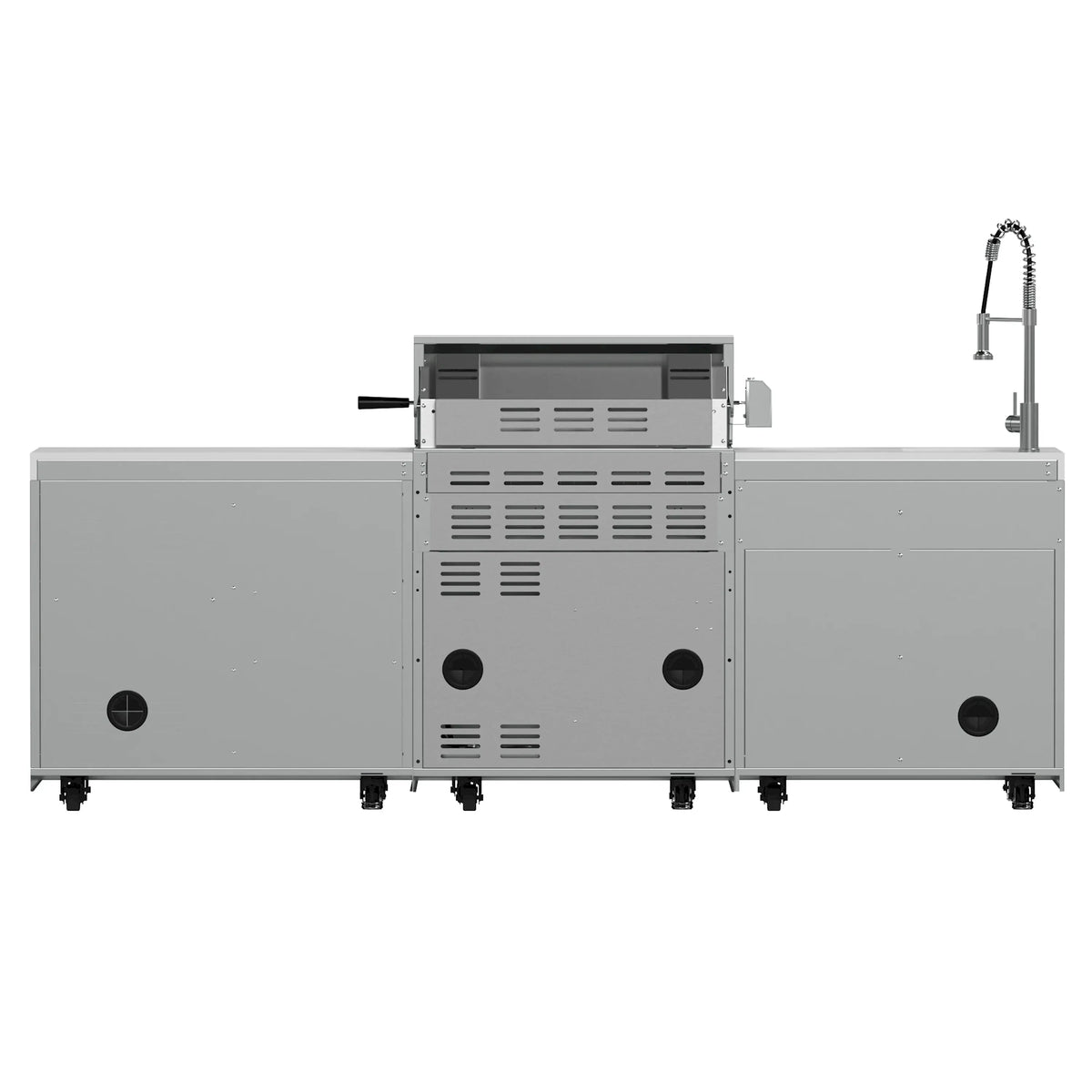 Forno Bulnes outdoor kitchen FODKT2506WHT