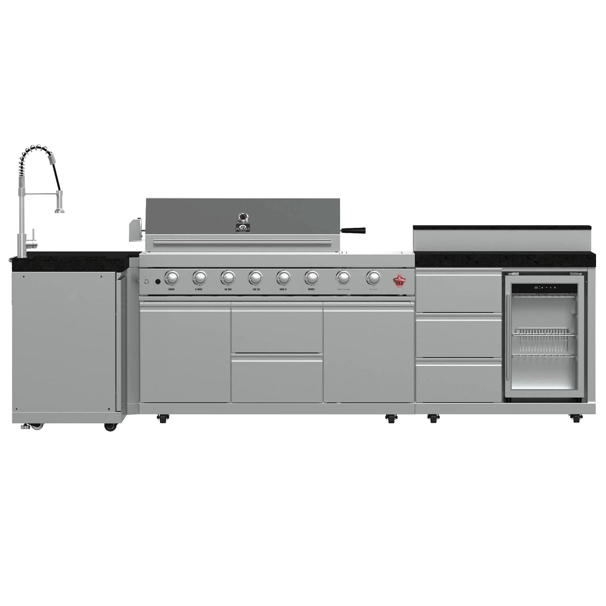Forno Bulnes outdoor kitchen FODKT2520BLK