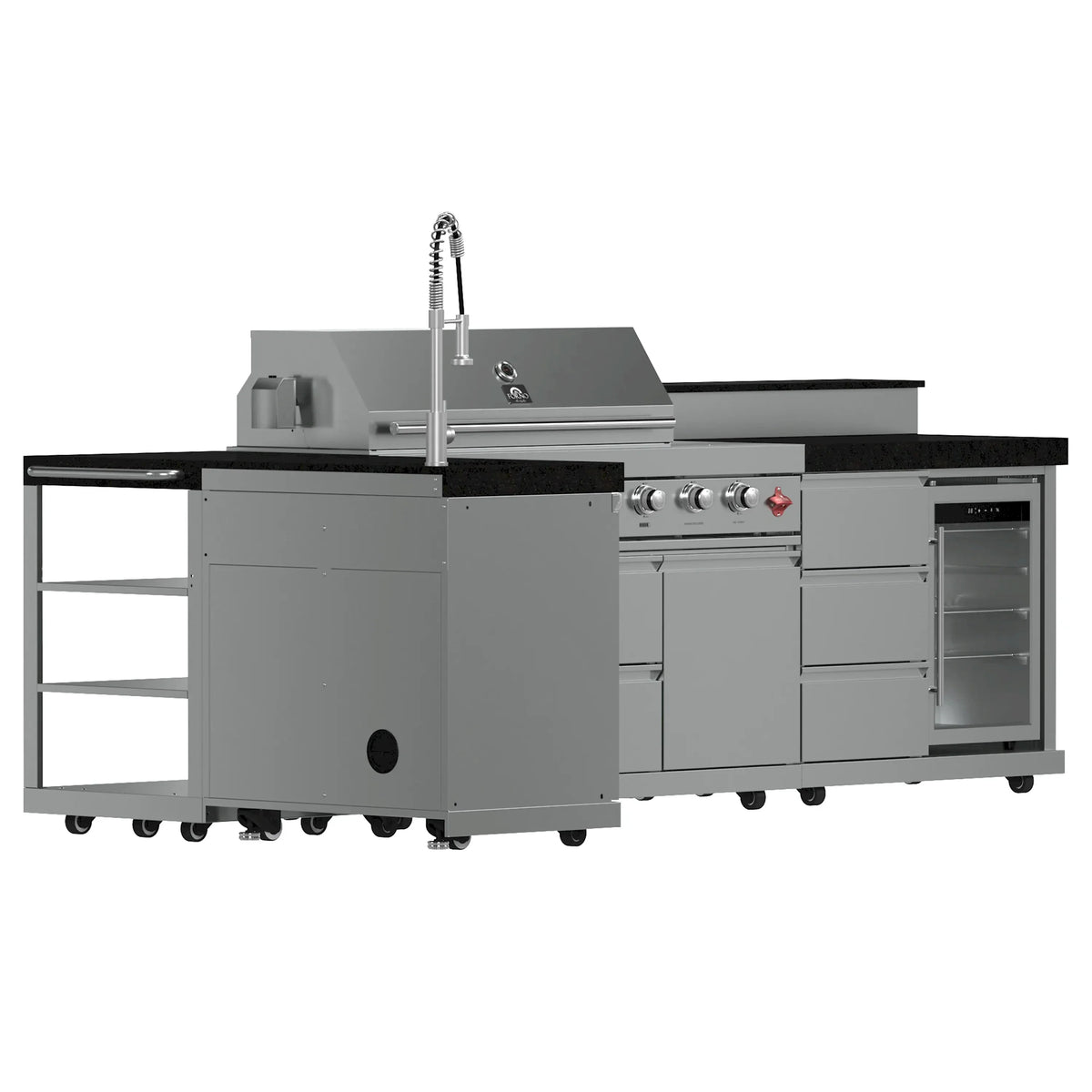 Forno Bulnes outdoor kitchen FODKT2520BLK