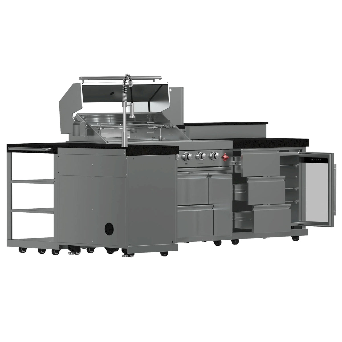 Forno Bulnes outdoor kitchen FODKT2520BLK