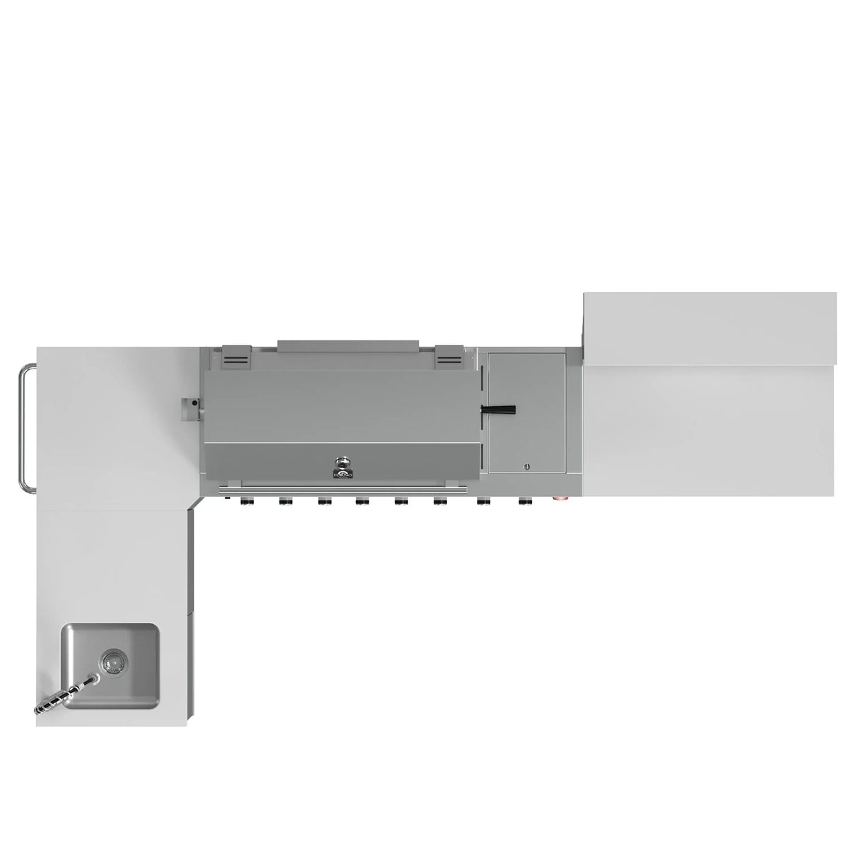 Forno Bulnes outdoor kitchen FODKT2520WHT