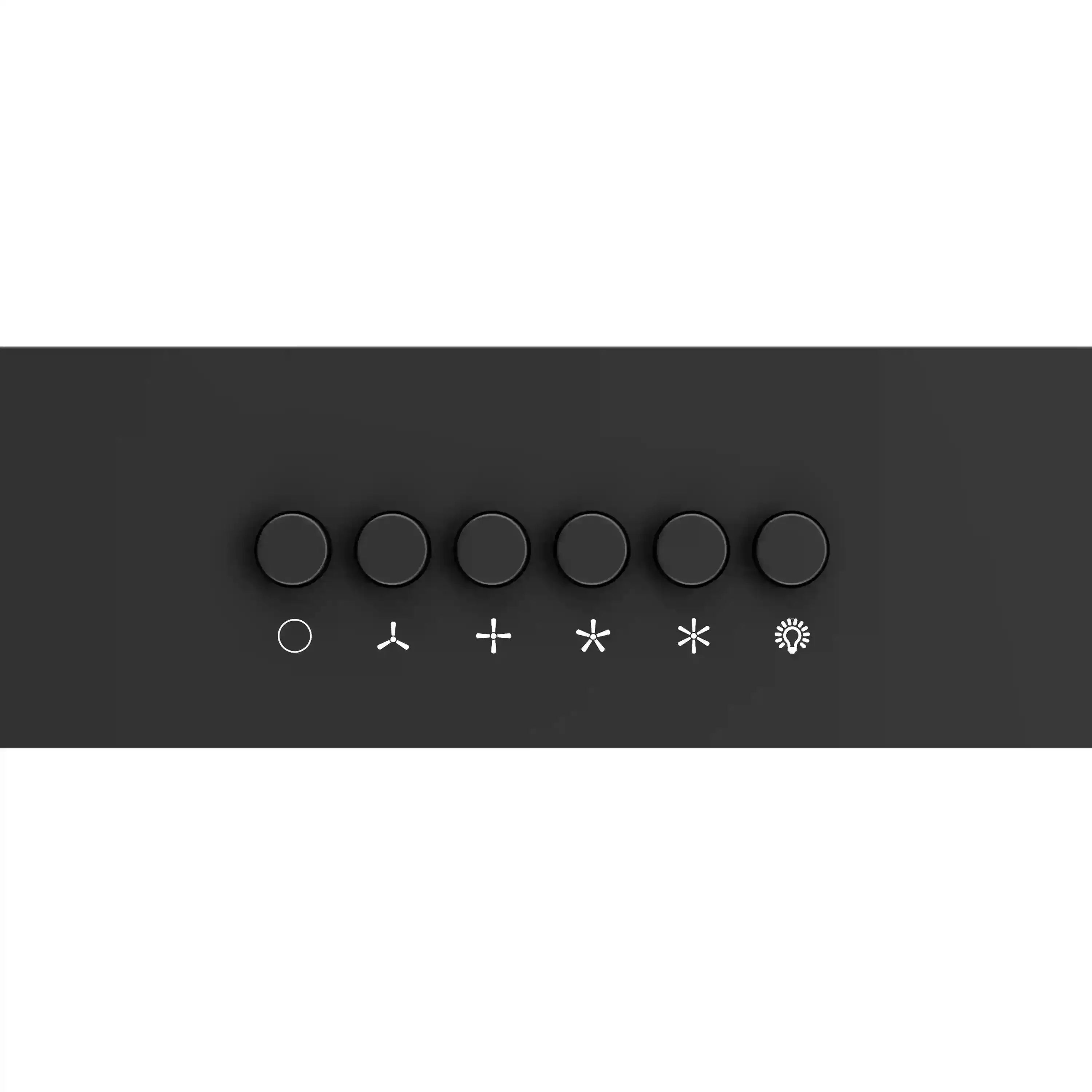 Forno Bari Espresso 30-Inch 400 CFM Under Cabinet Range Hood in Black with Antique Brass Trim (FRHUC5255-30BLK)