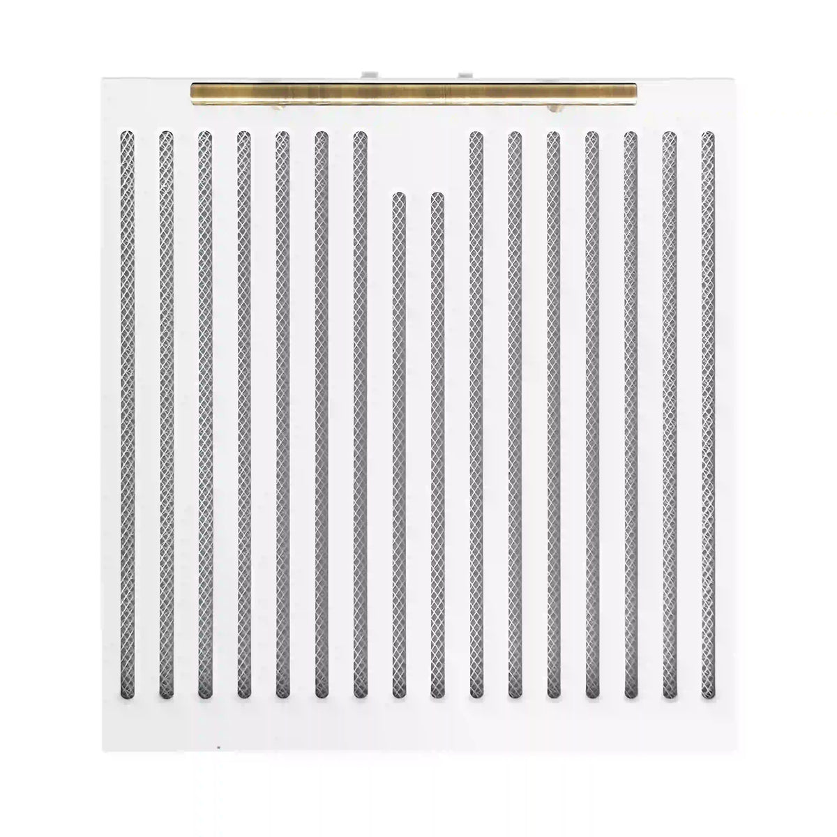 Forno 5-Piece Appliance Package - 30-Inch Inducton Range, Under Cabinet Range Hood, Refrigerator with Water Dispenser, Dishwasher, and  24-Inch Microwave Oven in White with Antique Brass Trim