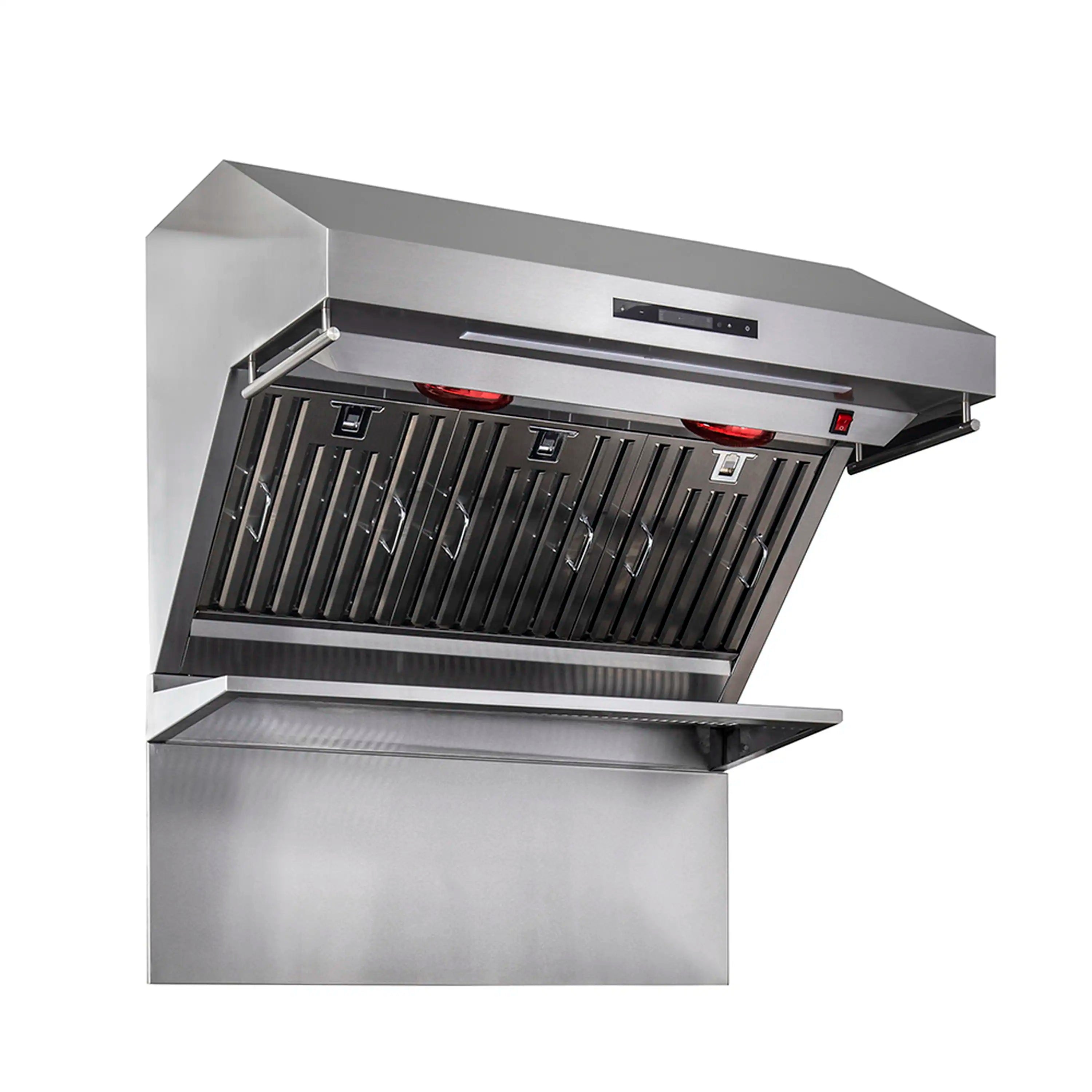 Forno Savona 36-Inch Wall Mount Range Hood in Stainless Steel with Baffle Filters & Backsplash (FRHWM5029-36)