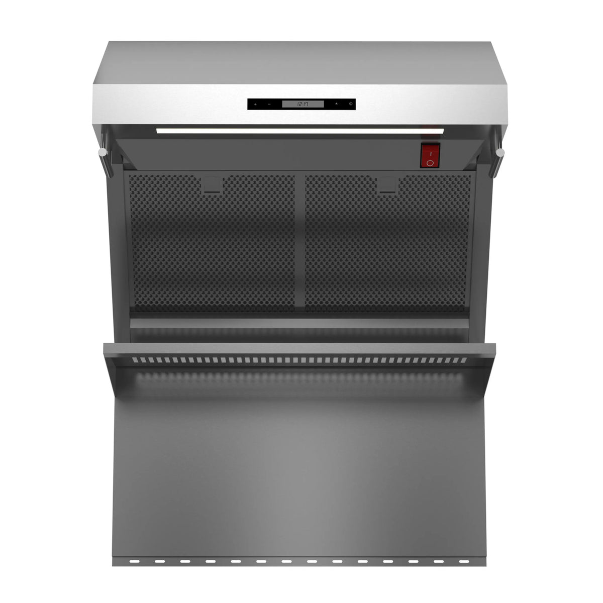Forno 4-Piece Pro Appliance Package - 30-Inch Dual Fuel Range, Premium Hood, Pro-Style Refrigerator, and Dishwasher in Stainless Steel