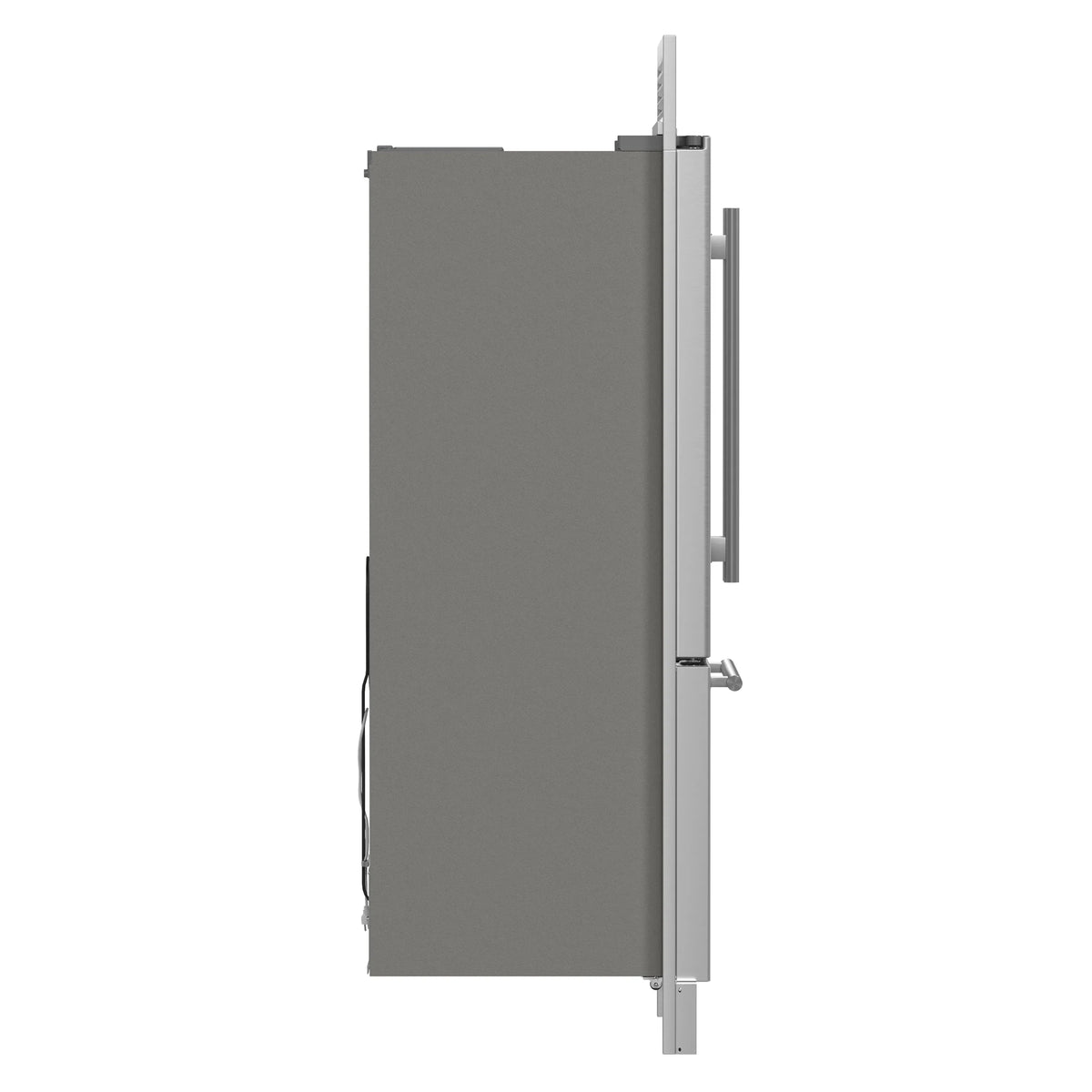 Forno 30-Inch French Door Built-In Refrigerator with 17.5 Cu Ft and Ice Maker in Stainless Steel with 4” Decorative Grille (FFFFD1974-35SG)