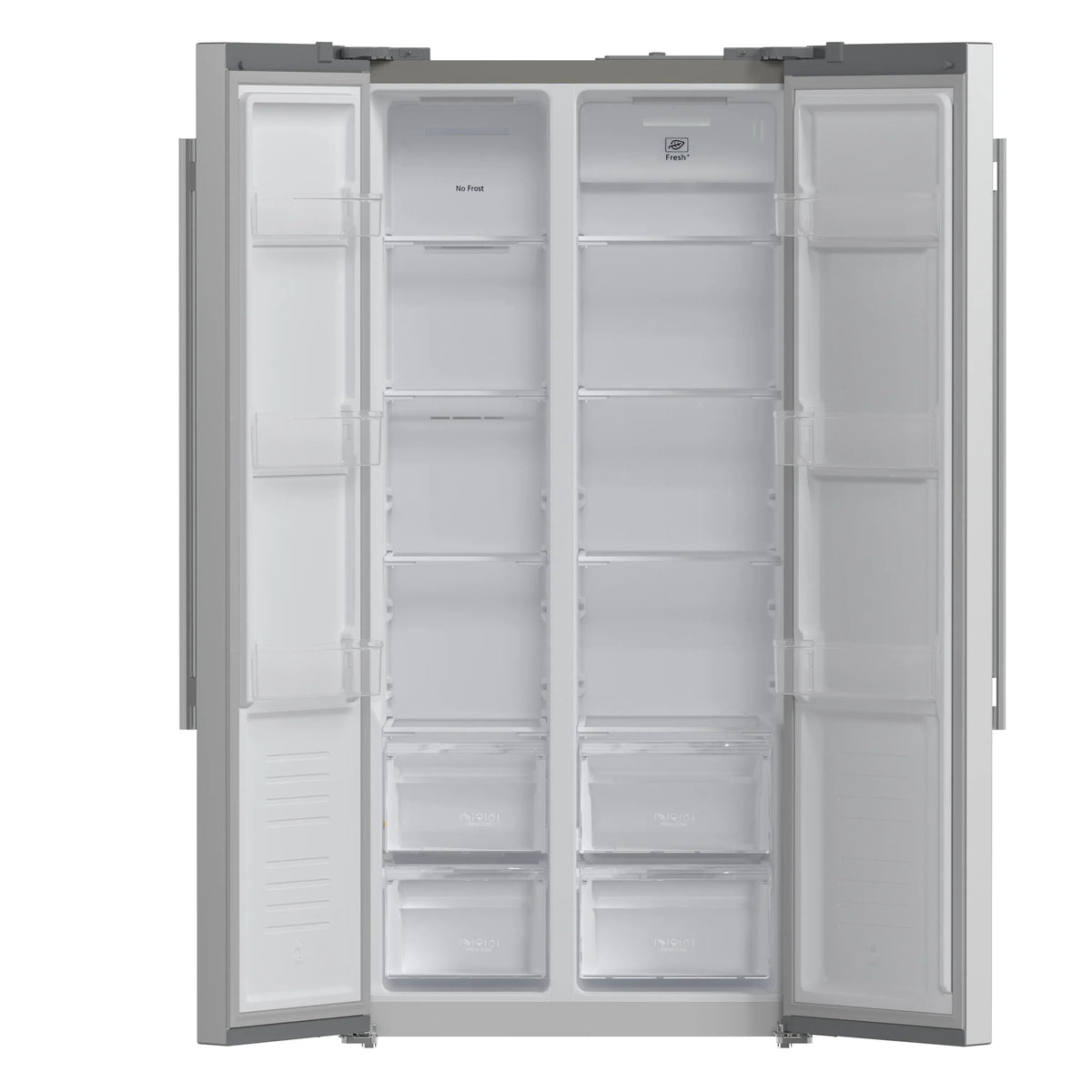 FORNO 33-Inch Side-by-Side Refrigerator, 15.6 cu.ft, in Stainless Steel (FFRBI1805-33SB)