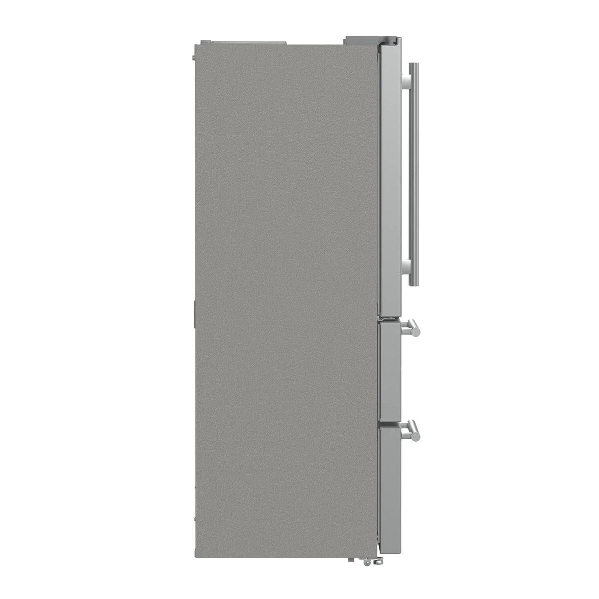 Forno 5-Piece Appliance Package - 48-inch Gas Range, Hood, Refrigerator, Dishwasher and 24-Inch Microwave Oven in Stainless Steel