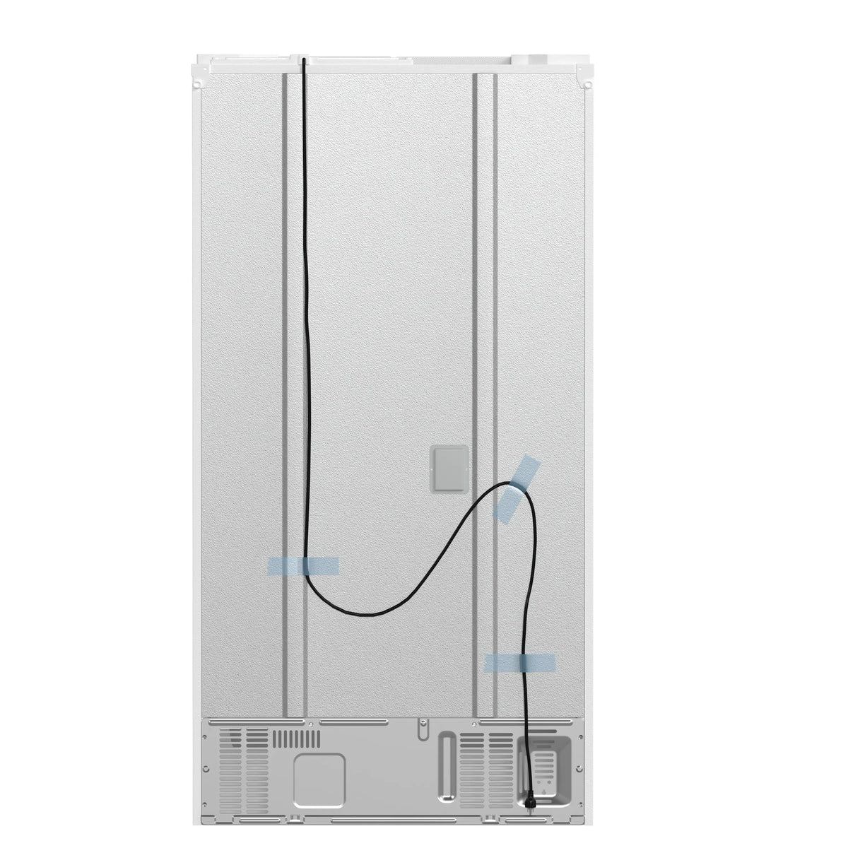 Forno 2-Piece Appliance Package - 30-Inch Slide-In Induction Range and 36-Inch French Door Refrigerator in White with Stainless Steel Trim (FBDL-014-08CAUS)