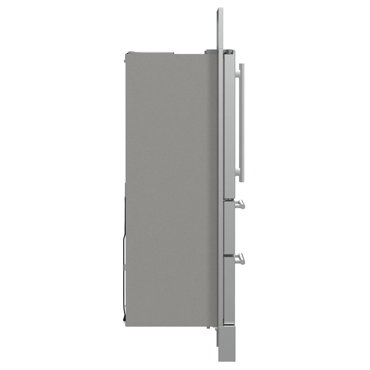 Forno Moena 36-Inch French Door 19.2 cu. ft Refrigerator with Modern Decorative Grille in Stainless Steel (FFRBI1820-40MG)
