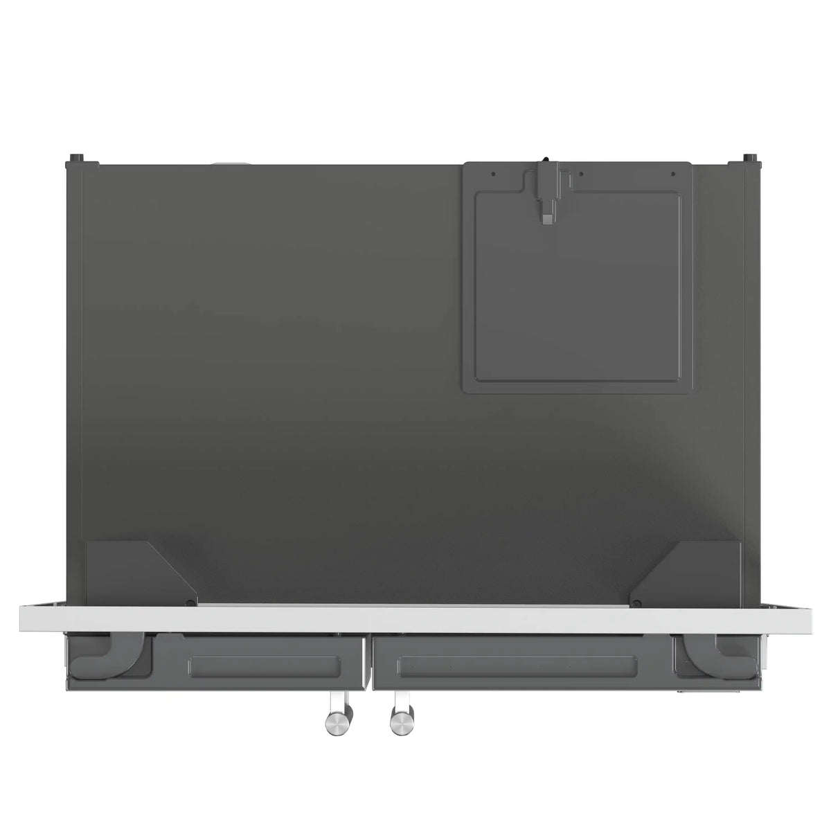 Forno 36-Inch Built-In Side-by-Side 20 cu.ft Refrigerator in Stainless Steel with Water Dispenser and Ice Maker with Grille (FFRBI1844-40SG)
