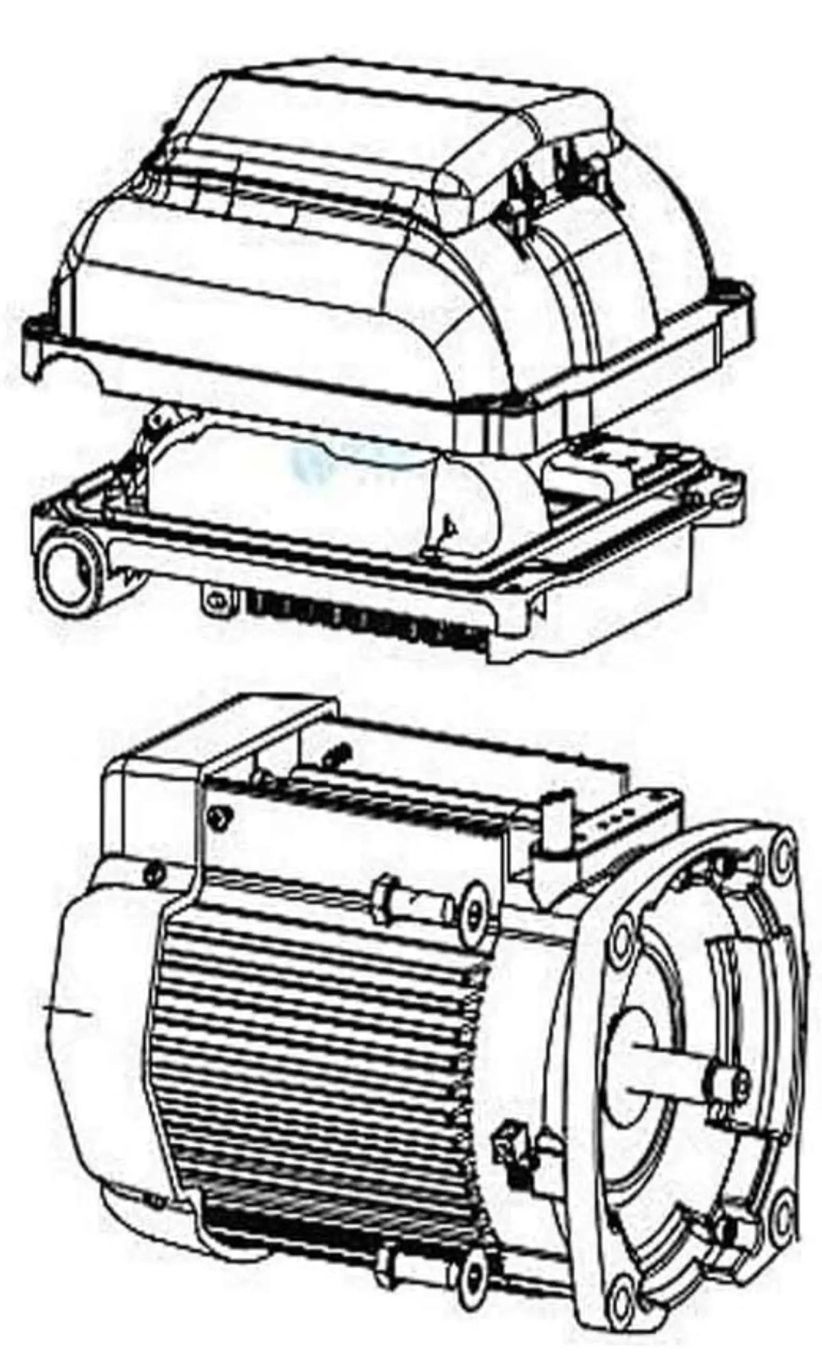 Pentair | 353132S | SuperFlo VS Pump Motor with Drive Assembly Kit
