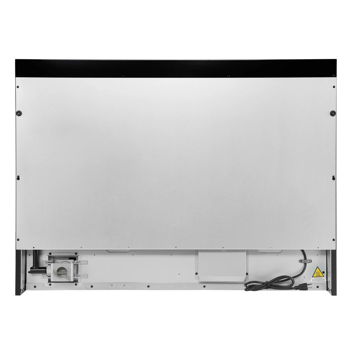 Forno 3-Piece Appliance Package - 48-Inch Gas Range, 60-Inch Convertible Refrigerator with Modern Trim, and Dishwasher in Black with Antique Brass Trim