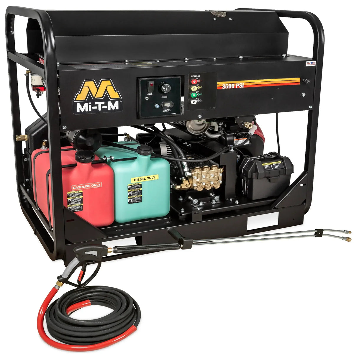 Mi-T-M HS Series hot water gas pressure washer HS-3506-1MGH - product photo