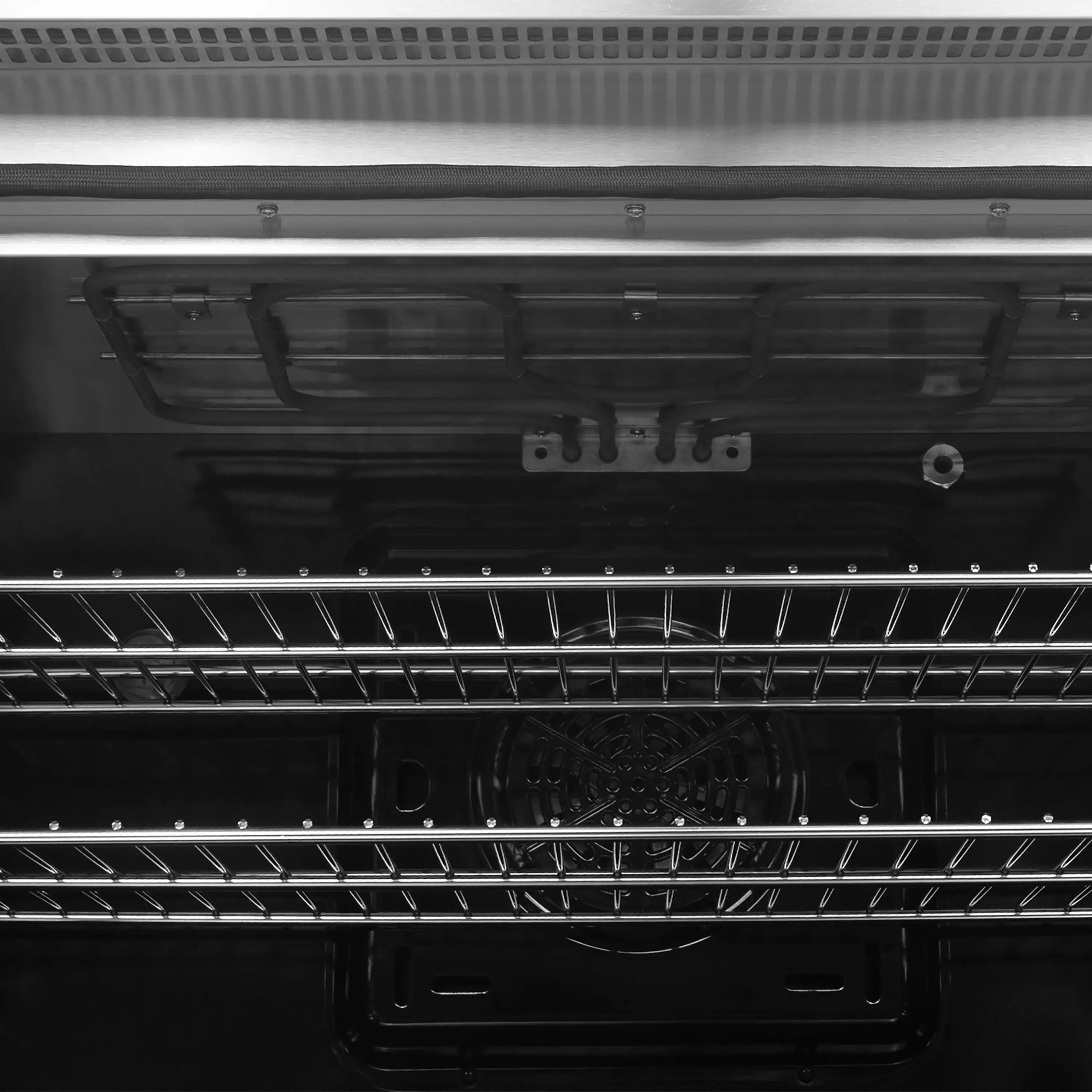 Forno Torino 36-Inch Induction Range with True Convection and Air Fry in Stainless Steel (FFSIN0936-36)