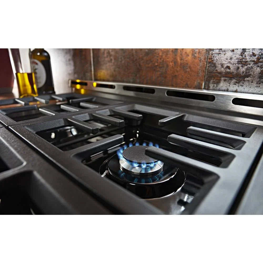 KitchenAid KFGC506JSS 36'' Smart Commercial-style Gas Range With 6 Burners Stainless Steel