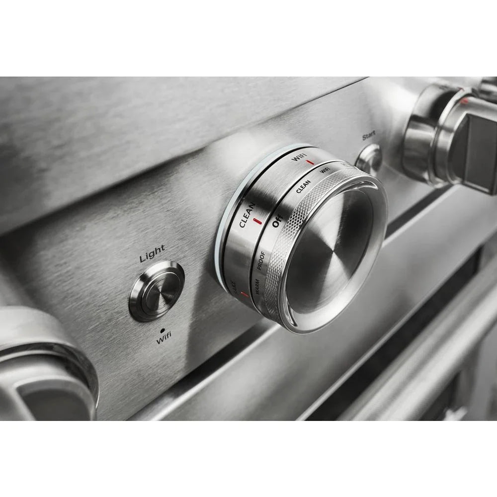 KitchenAid KFGC506JSS 36'' Smart Commercial-style Gas Range With 6 Burners Stainless Steel