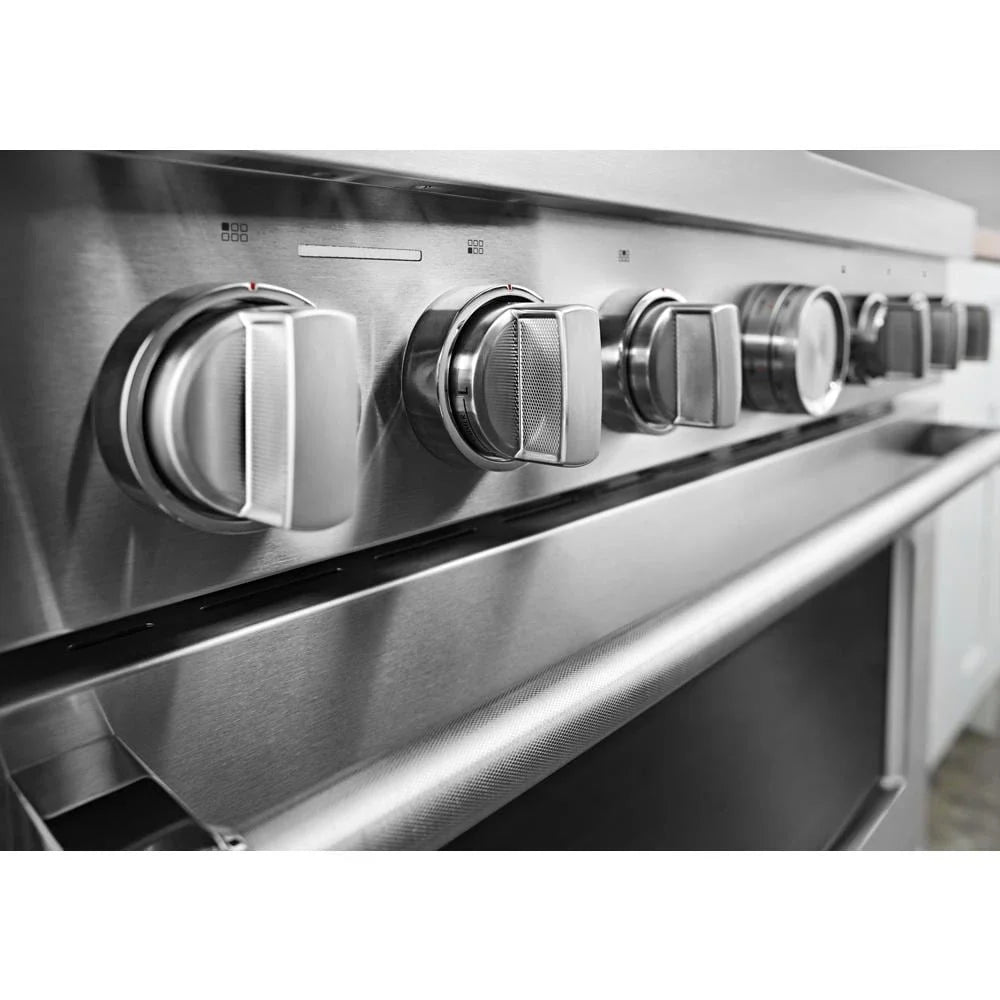 KitchenAid KFGC506JSS 36'' Smart Commercial-style Gas Range With 6 Burners Stainless Steel