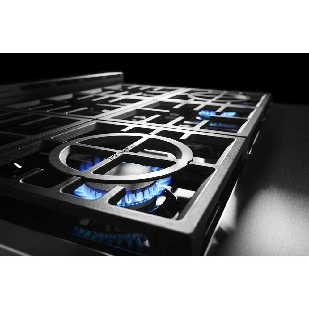 KitchenAid KFGC506JSS 36'' Smart Commercial-style Gas Range With 6 Burners Stainless Steel