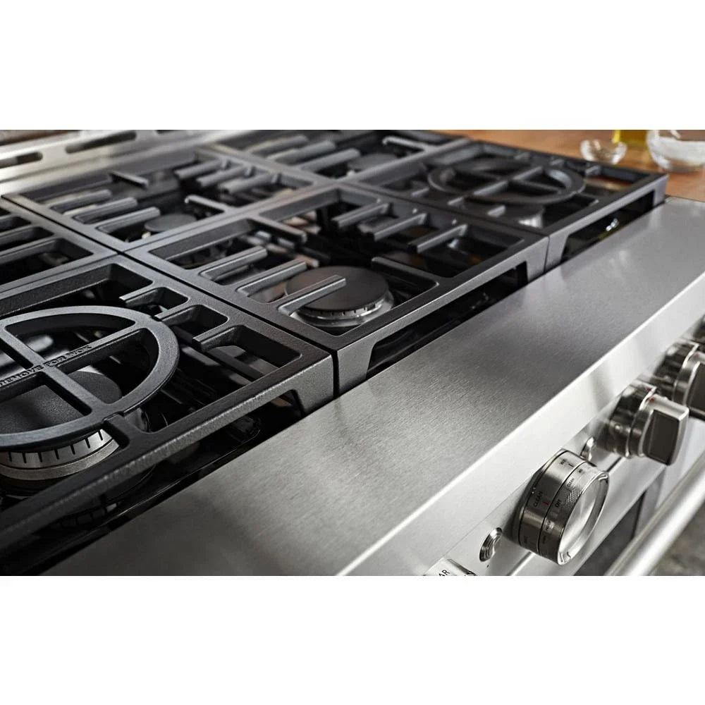 KitchenAid KFGC506JSS 36'' Smart Commercial-style Gas Range With 6 Burners Stainless Steel