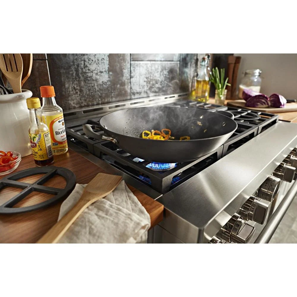 KitchenAid KFGC506JSS 36'' Smart Commercial-style Gas Range With 6 Burners Stainless Steel