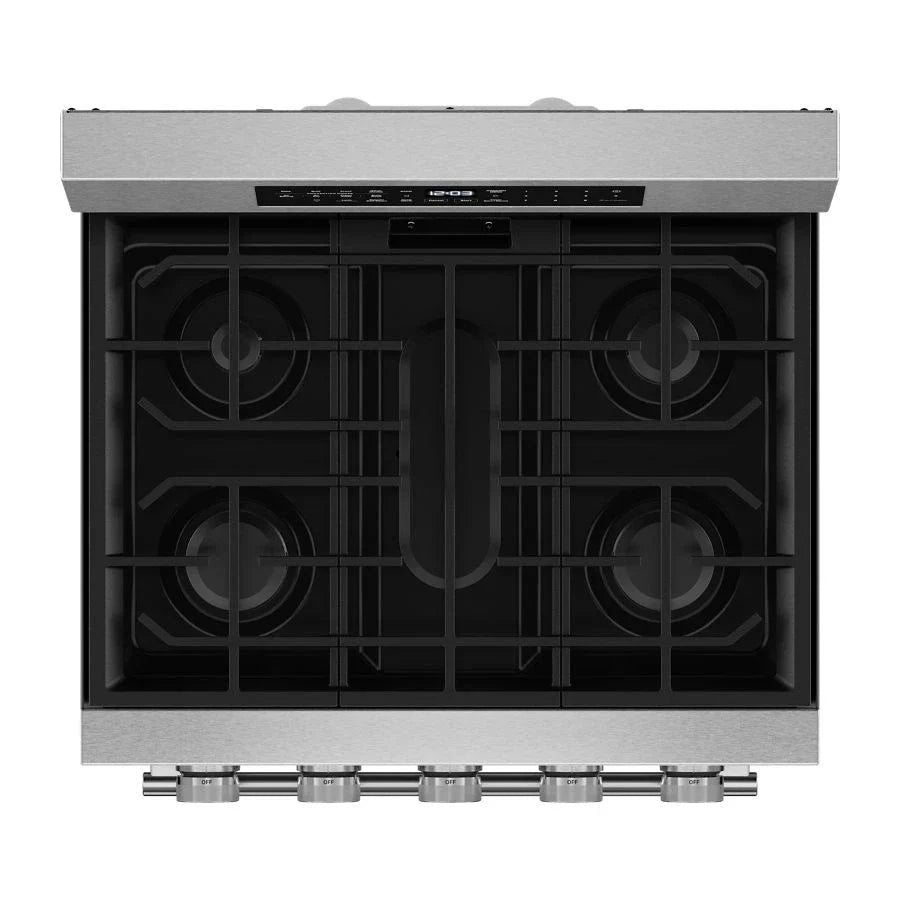 KitchenAid KFGS530SPS 5.0 Cu. Ft. Smart Freestanding Gas Range With Convection Cooking Modes PrintShield™ Stainless Finish