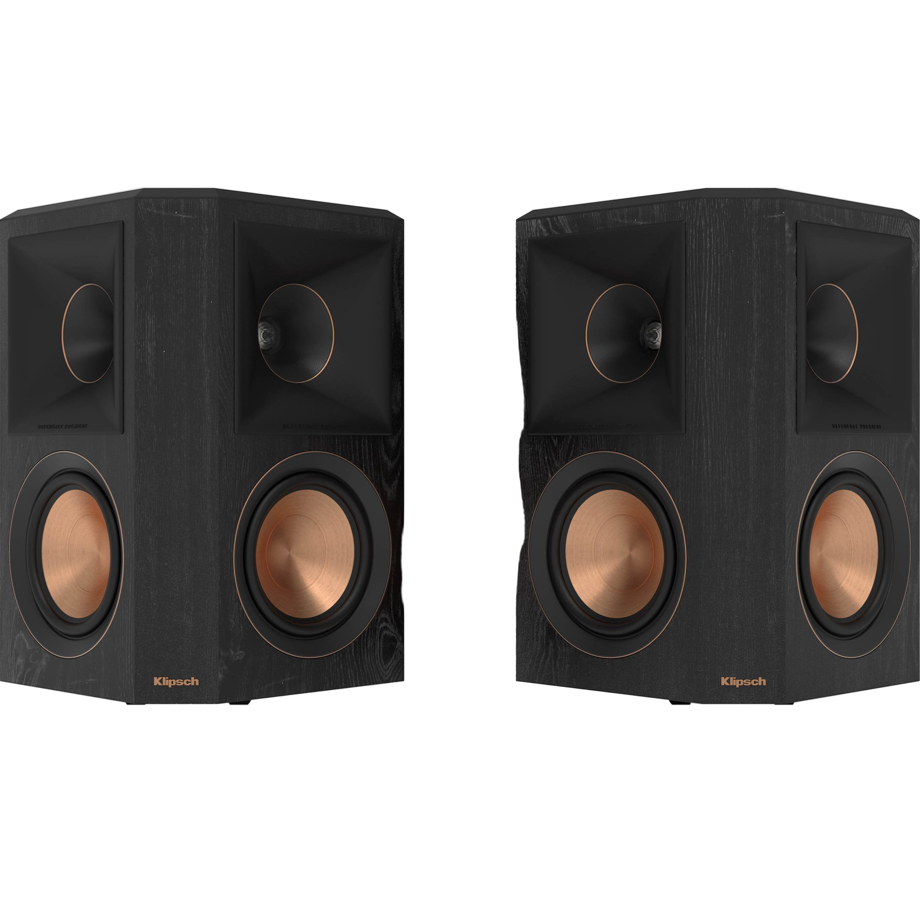 Klipsch Reference Premiere RP-502S II 400 Watts Surround Sound Speakers Home Audio Ebony (Pair)