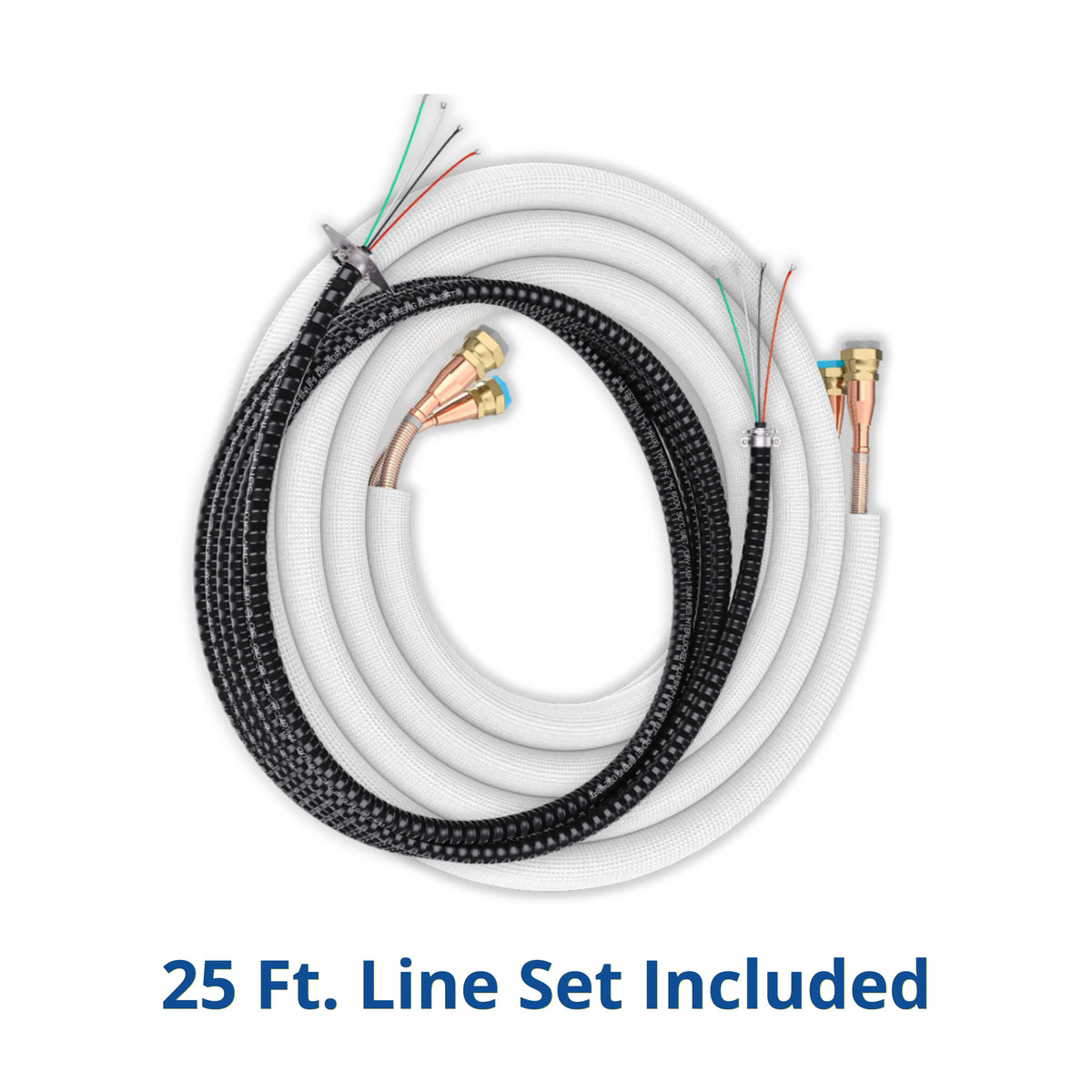 MRCOOL DIY® 5th Gen E Star 24,000 BTU Single Zone Mini Split Complete System with 25 Ft. Line Set, 230V (DIY-24-HP-WM-230D25-O)