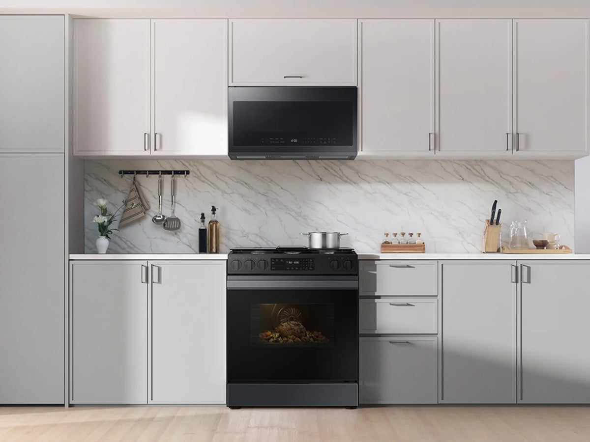 Samsung NSG6DG8100MT Fingerprint Resistant | Wi-Fi | 6.0 cu.ft. Matte Black Steel