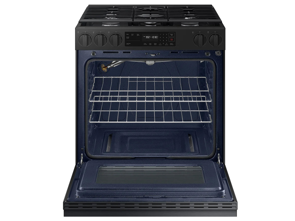 Samsung NSG6DG8100MT Fingerprint Resistant | Wi-Fi | 6.0 cu.ft. Matte Black Steel