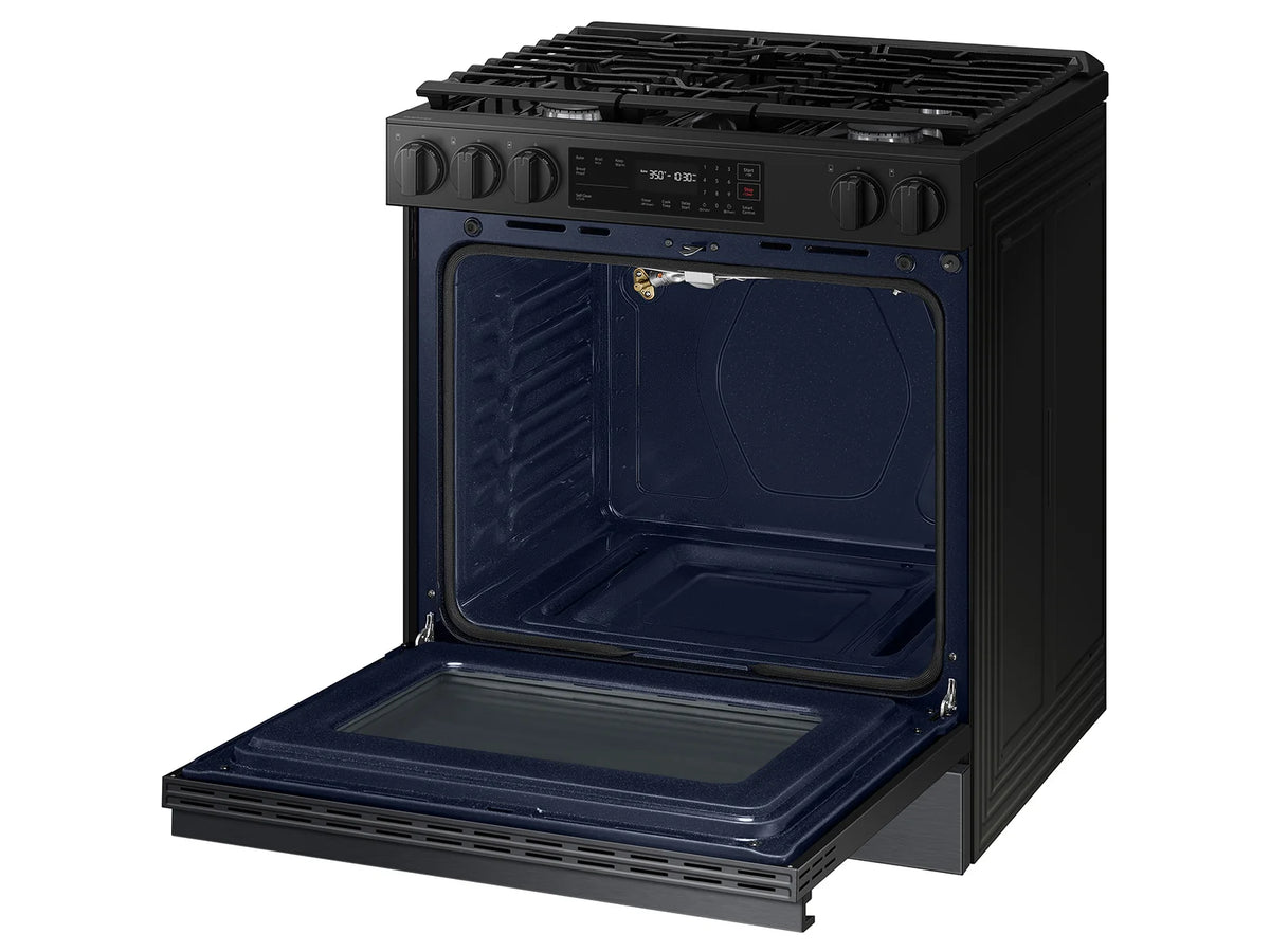 Samsung NSG6DG8100MT Fingerprint Resistant | Wi-Fi | 6.0 cu.ft. Matte Black Steel